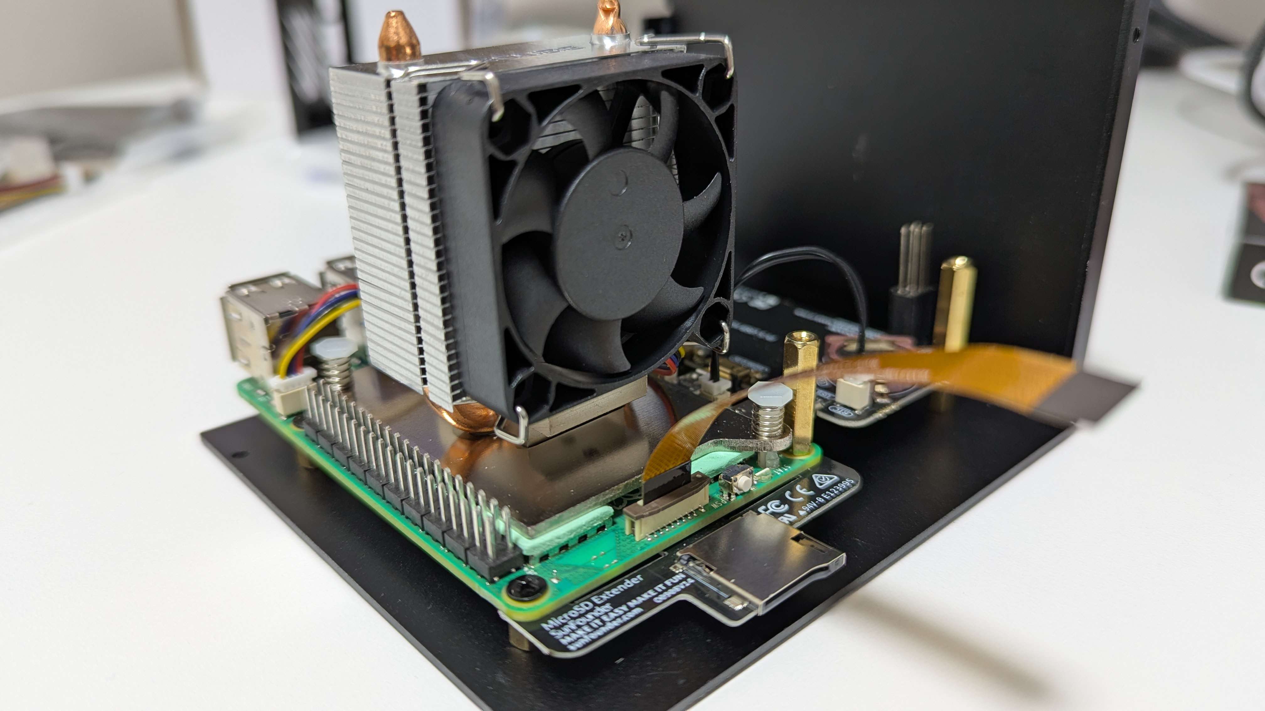 タワークーラー装着