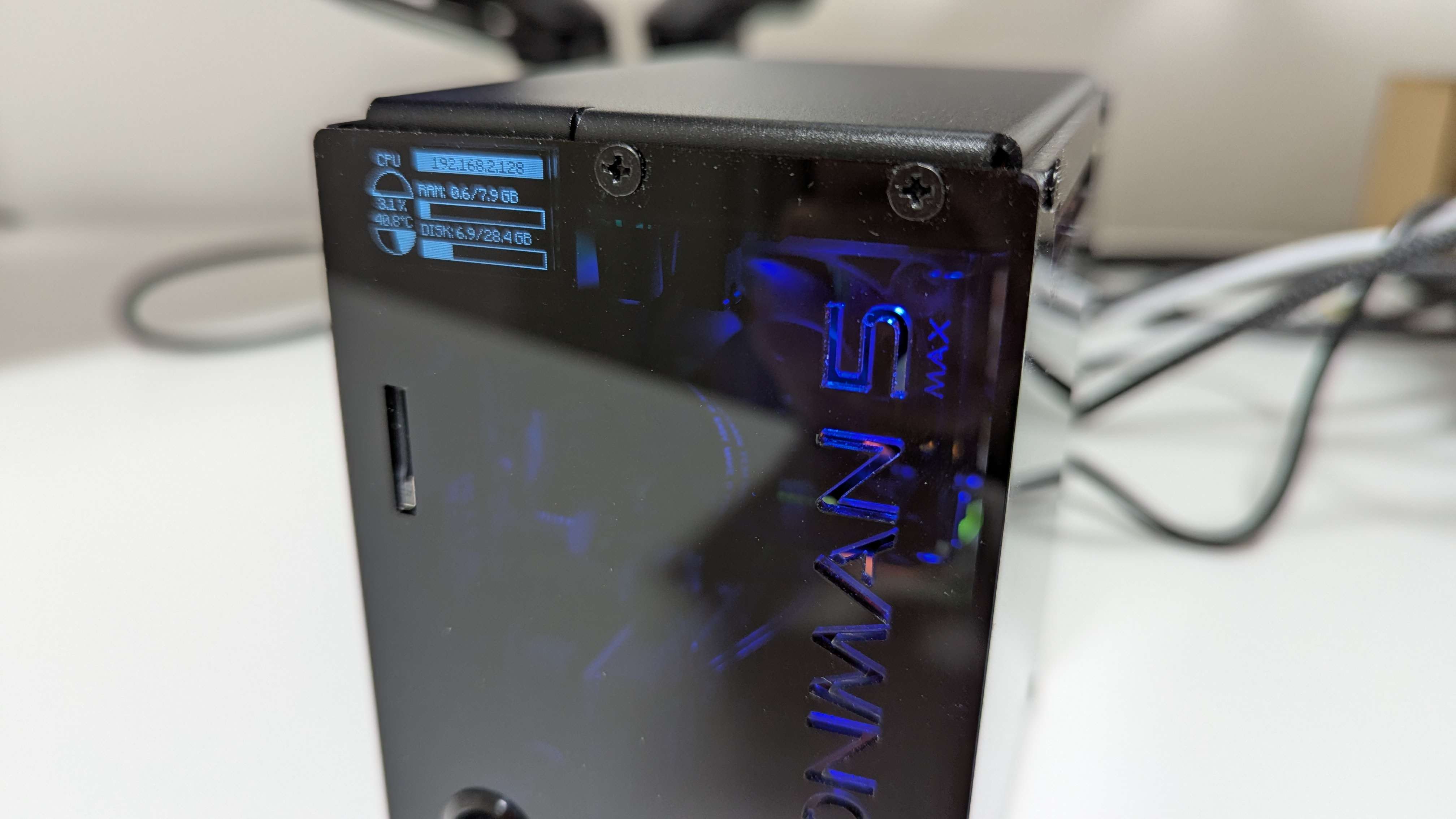 pironman5 モジュールをインストールした